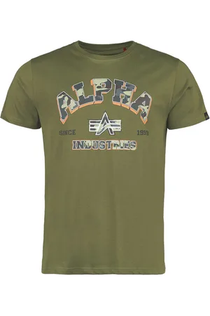 Alpha Industries T-shirt - College Camo T-shirt - S till M - Herrer