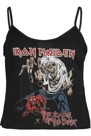Iron Maiden Top - The Number Of The Beast - S till XXL - Damer