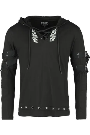 Gothicana Langærmet - Gothicana X Anne Stokes long-sleeved top - M till XXL - Herrer