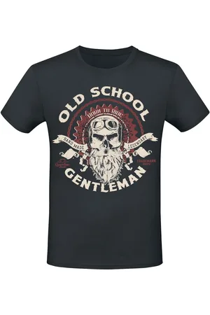 GASOLINE BANDIT T-shirt - Old School Gentleman - S till 4XL - Herrer