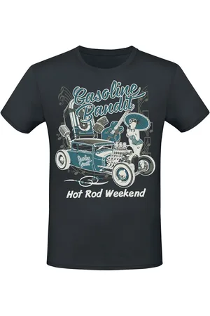 GASOLINE BANDIT T-shirt - Hot Rod Weekend - S till 4XL - Herrer