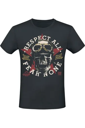 GASOLINE BANDIT T-shirt - Respect All Fear None - S till 4XL - Herrer