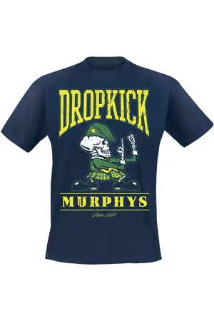 Dropkick Murphys T-shirt - Fist Up - S till XXL - Herrer