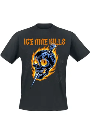 Ice Nine Kills T-shirt - Fire Skull - S till 3XL - Herrer