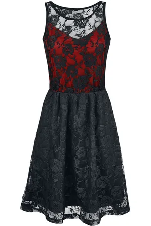 Gothicana Mellemlang kjole - Lady Jane - S till 5XL - Damer