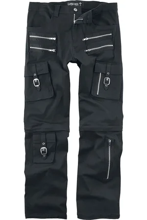 Gothicana Stofbukser - 2in1: Bukser/shorts - W30L34 till W34L34 - Herrer