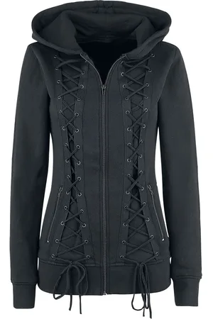 Gothicana Hættetrøje med lynlås - The Witching Hour - S till 5XL - Damer