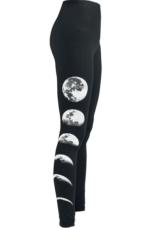 Gothicana Leggings - Moon Leggings - S till XXL - Damer