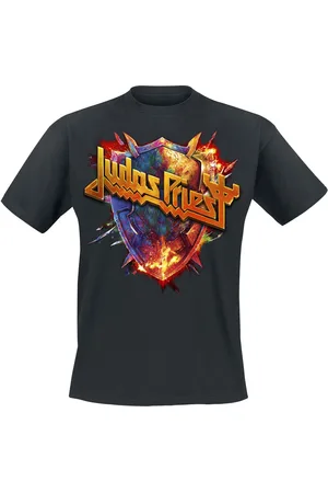 Judas Priest T-shirt - Shield Burst Logo - S till 4XL - Herrer