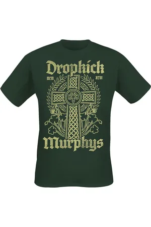 Dropkick Murphys T-shirt - Celtic Cross - S till XXL - Herrer