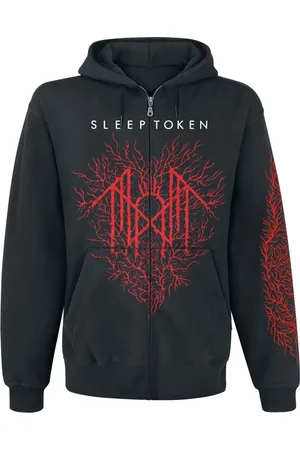 Sleep Token Hættetrøje med lynlås - Portrait Zip - S till XXL - Herrer