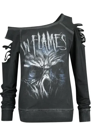 IN FLAMES Sweatshirt - Ghost - S till XXL - Damer
