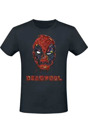 DEADPOOL T-shirt - Splatter Logo - S till L - Herrer