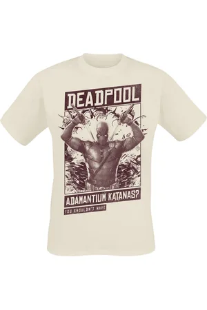 DEADPOOL Disney T-shirt - 3 - Adamantium Katanas - S till XXL - Herrer