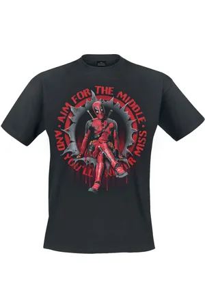 DEADPOOL T-shirt - Aim For The Middle - L till XXL - Herrer