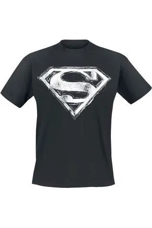 Superman T-shirt - Smudge Logo - S till 4XL - Herrer