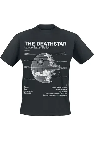 STAR WARS Disney T-shirt - Death Star Sketch - S till XXL - Herrer