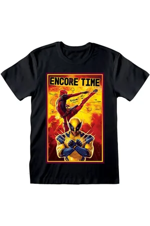 DEADPOOL T-shirt - & Wolverine - Encore Time - S till XXL - Herrer