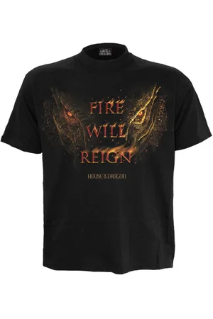 Game of Thrones T-shirt - House of the Dragon - 2 - Fire Will Reign - S till XXL - Herrer