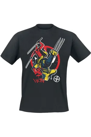 DEADPOOL T-shirt - og Wolverine - M till XXL - Herrer