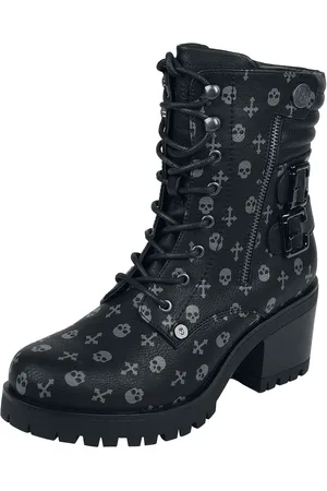 Rock Rebel Støvle - Lace-Up Boots - EU37 till EU39 - Damer