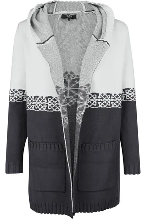 EMP Cardigan - Chunky Knitted Keltic Cardigan - S till XXL - Damer