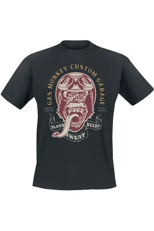 Gas Monkey Garage T-shirt - Vintage Monkey - S till 3XL - Herrer