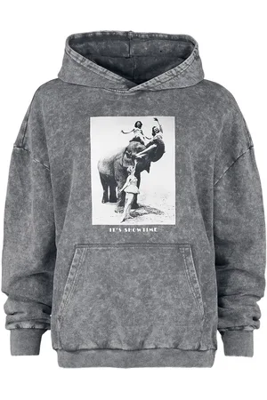 EMP Hættetrøje - X Urban Classics unisex washed hoodie - S till XXL - Damer