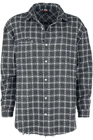 EMP Langærmet skjorte - X Urban Classics unisex chequered shirt - S till XXL - Damer