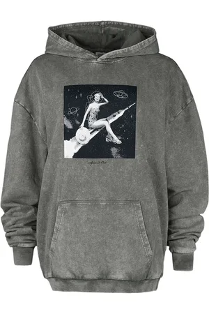 EMP Hættetrøje - X Urban Classics unisex washed hoodie - L till XL - Damer