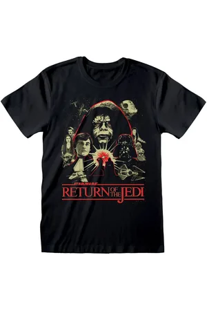 STAR WARS Disney T-shirt - El retorno del Jedi - Montage - S till XXL - Herrer