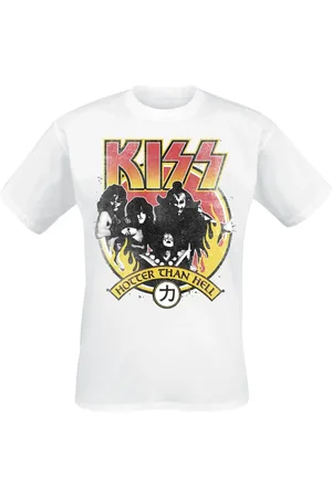 Kiss T-shirt - Hotter Then Hell - S till 3XL - Herrer