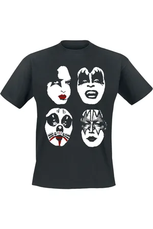 Kiss T-shirt - Faces - S till 3XL - Herrer