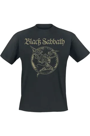 Black Sabbath T-shirt - Demon Fire Circle - S till 3XL - Herrer