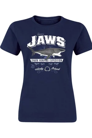 Jaws T-shirt - Shark Hunting - M till XXL - Damer