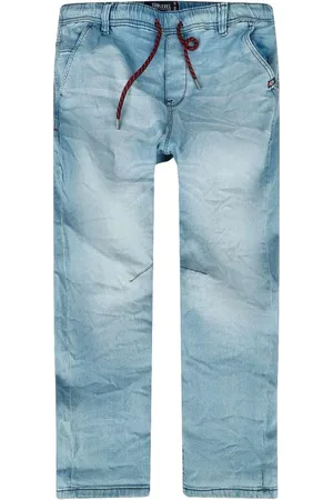 Sublevel Jeans - Mens Pull On Trousers - 30 - Herrer