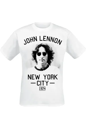 John Lennon T-shirt - NYC 1974 - M till XXL - Herrer