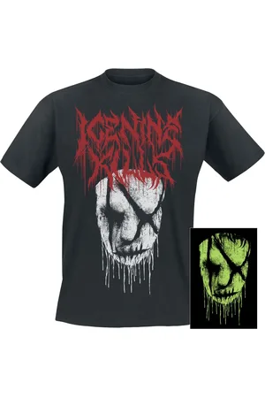 Ice Nine Kills T-shirt - Face - Glow In The Dark - S till 4XL - Herrer