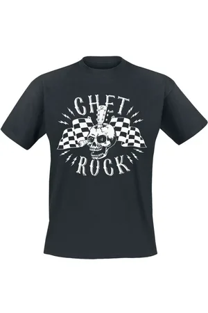 Chet Rock T-shirt - Guitar Head - S till XL - Herrer