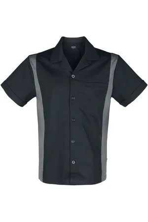 Chet Rock Kortærmet skjorte - Rattlesnake Bowling Shirt - S till L - Herrer
