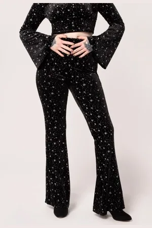 Hell Bunny Stofbukser - Vela Trousers - XS till M - Damer
