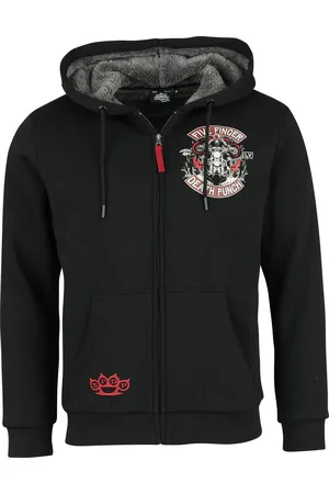 Five Finger Death Punch Hættetrøje med lynlås - EMP Signature Collection - S till L - Herrer