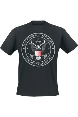 Five Finger Death Punch T-shirt - American Capitalist - S till XL - Herrer
