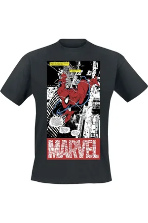 SPIDERMAN Disney T-shirt - Panel Art - S till 3XL - Herrer