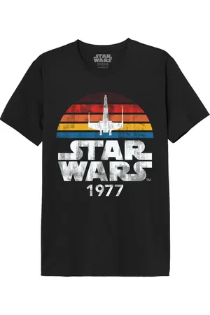 STAR WARS Disney T-shirt - 1977 - Millennium Falcon - S till XL - Herrer