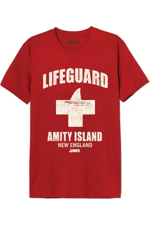 Jaws T-shirt - Lifeguard Amity Island - S till XL - Herrer