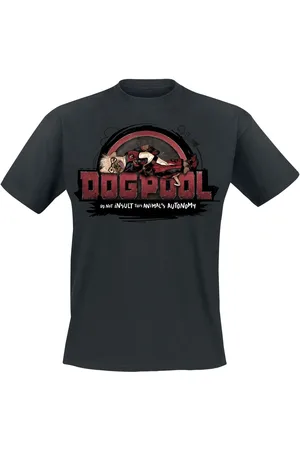 DEADPOOL Disney T-shirt - 3 - And Wolverine - Dogpool - S till 5XL - Herrer