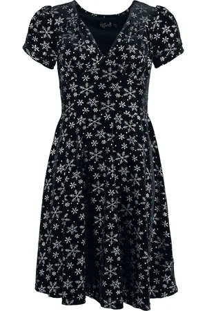 Hell Bunny Mellemlang kjole - Eve Dress - XS till 4XL - Damer