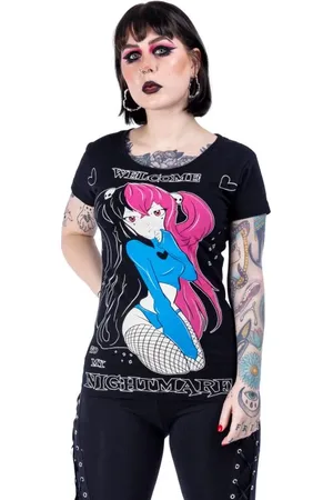 Cupcake Cult Anime T-shirt - Nightmare T - S till XL - Damer