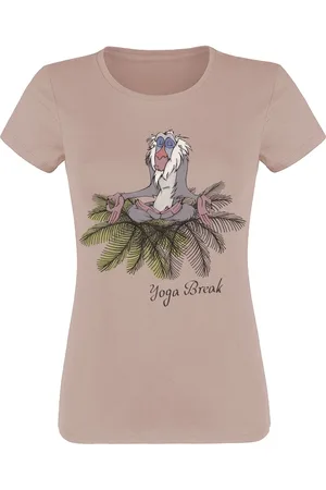 Løvernes Konge Disney T-shirt - Rafiki - Yoga Break - L till XXL - Damer